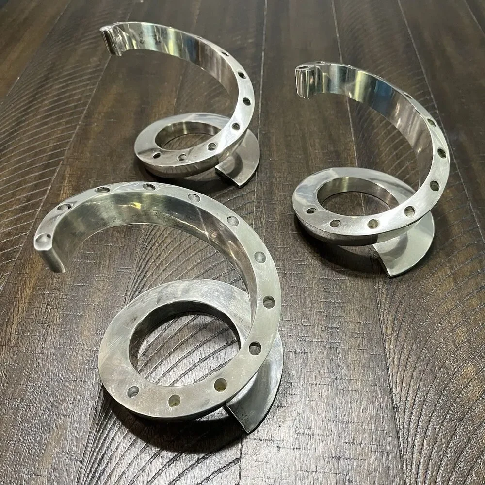 Dansk Design 12 Candle Holder Spiral Set of 3 Metal 5
